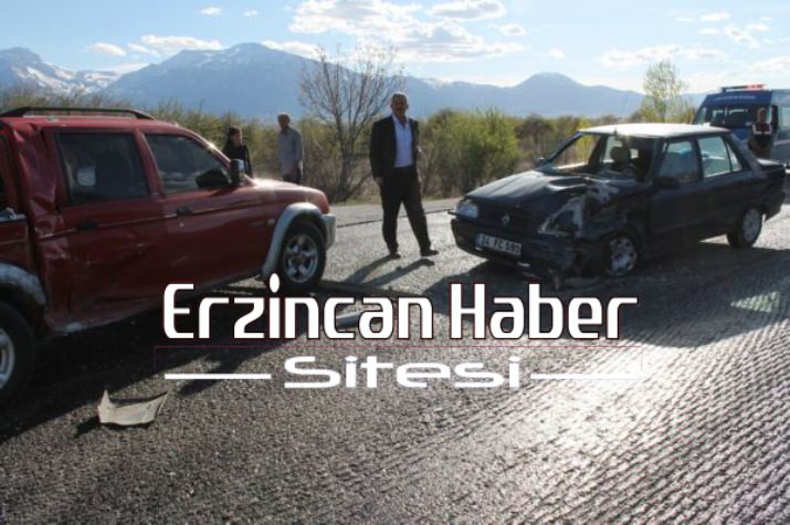 Erzincan’da Kaza 3 Yaralı